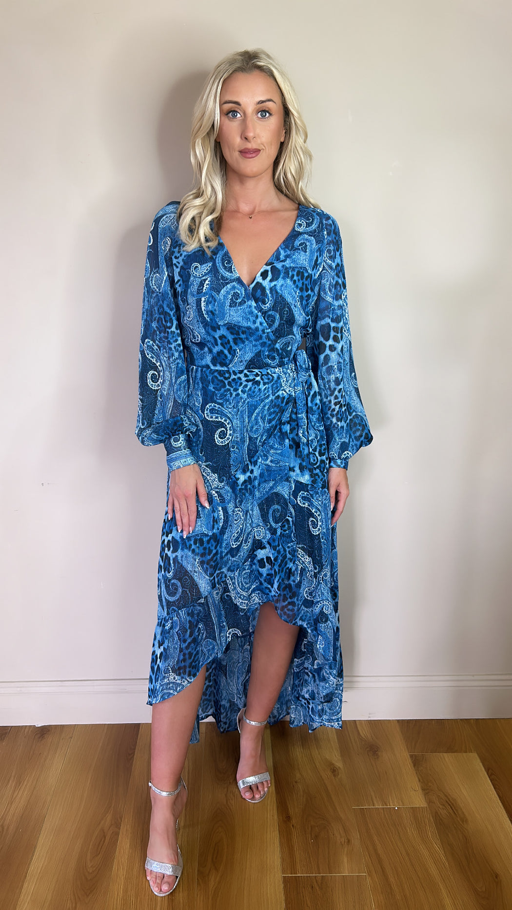 Guess Eco Bahia Wrap Maxi Dress