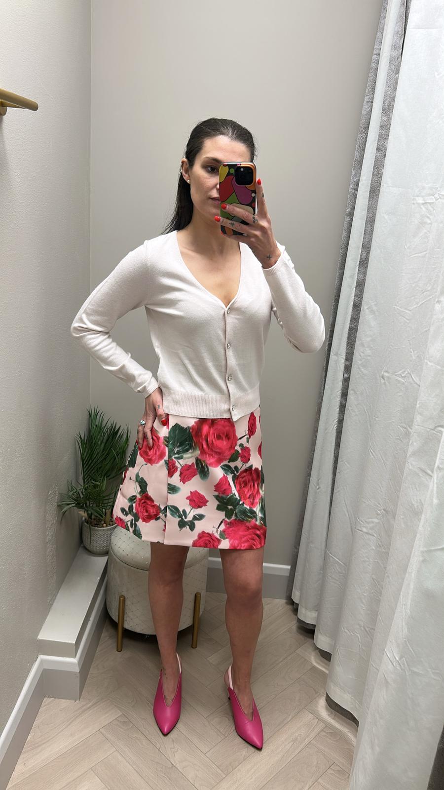 Guess floral wrap skirt W5RD68WGLO2
