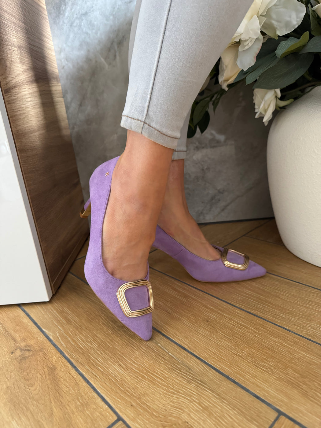 Wansford wisteria heels