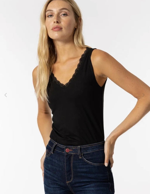 Vigo black tank top