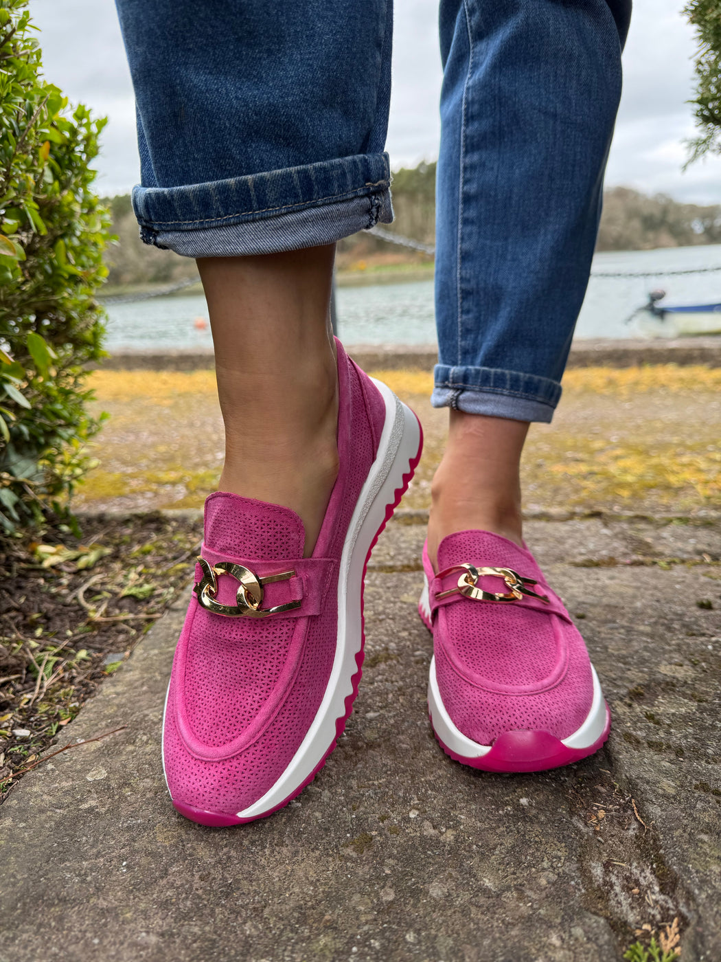 Sawston Magenta Loafer