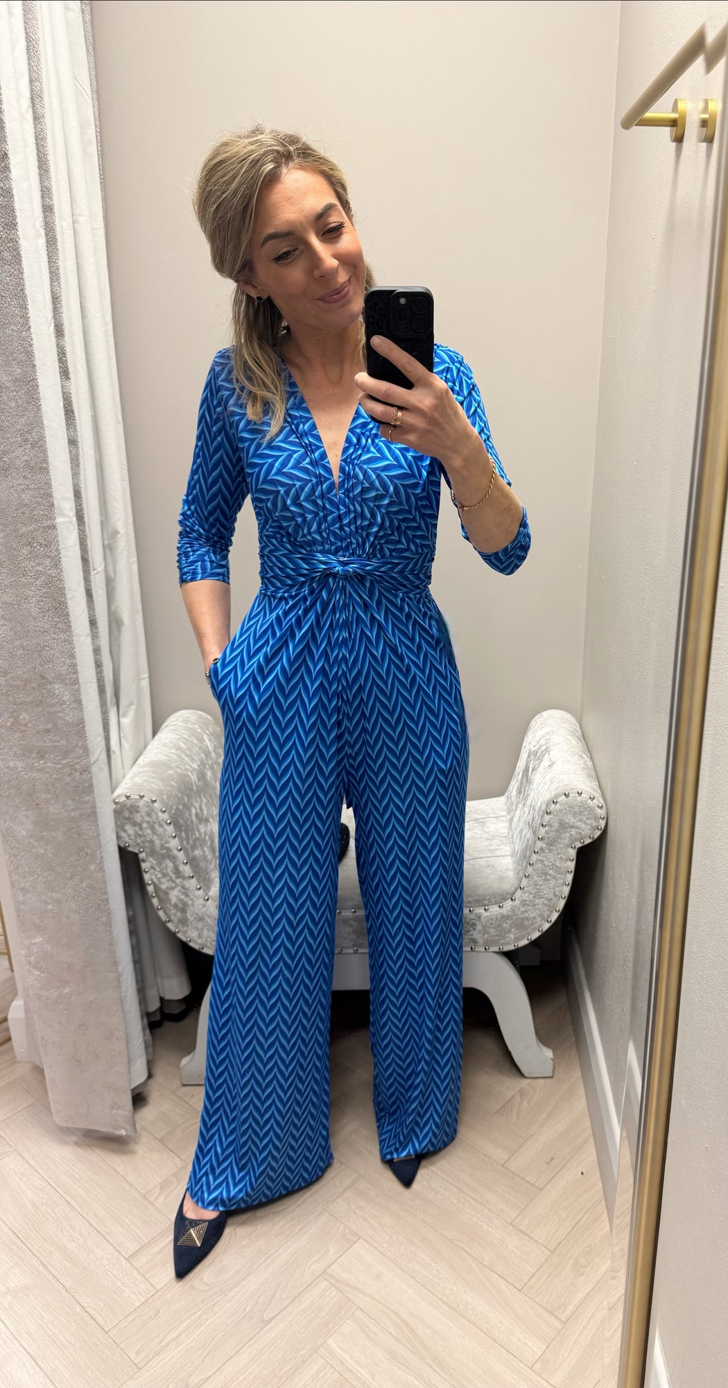 BLUE PRINT SOPHIA JUMPSUIT