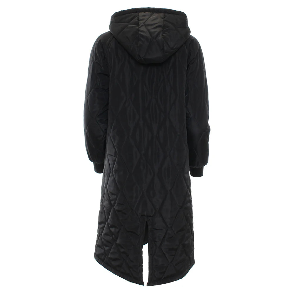 Casey Longline Coat Black