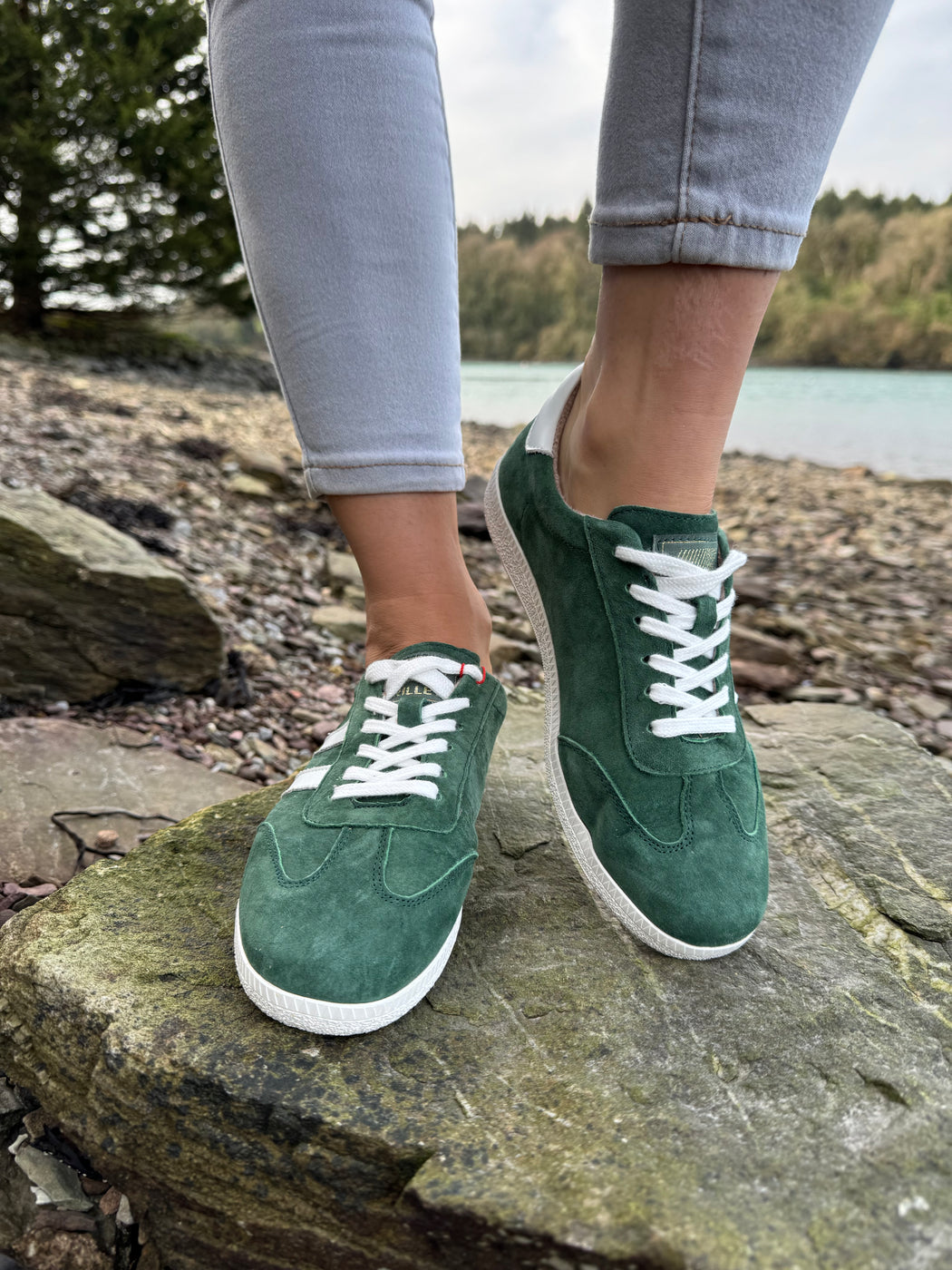 Fifty three moss green sneaker