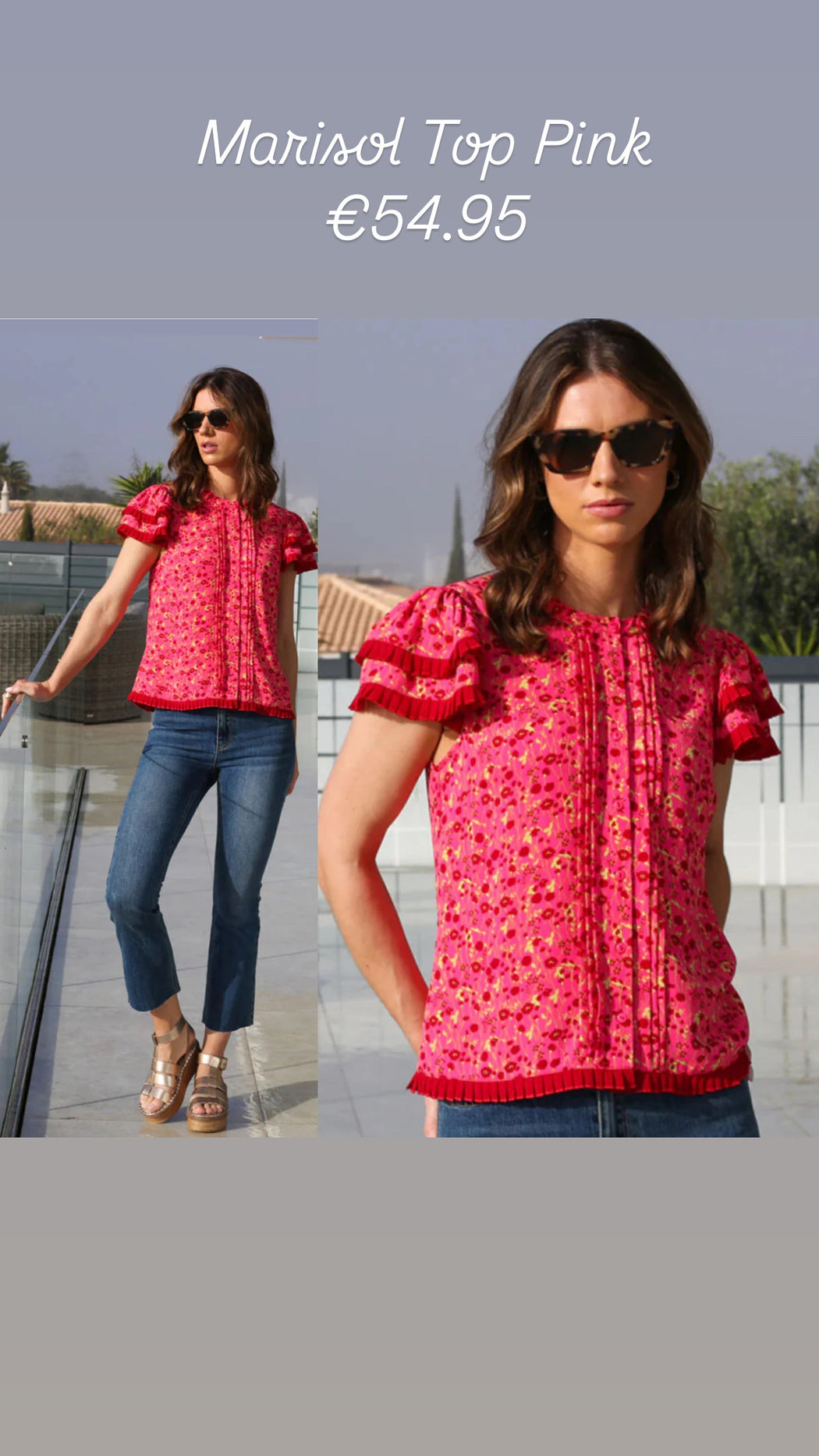 Marisol Top Pink