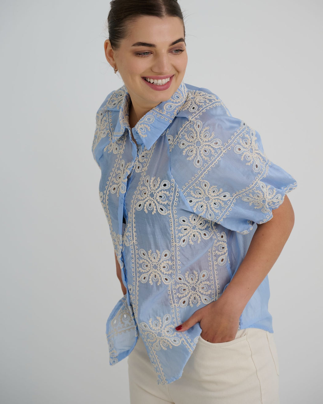 Shirley embroided shirt