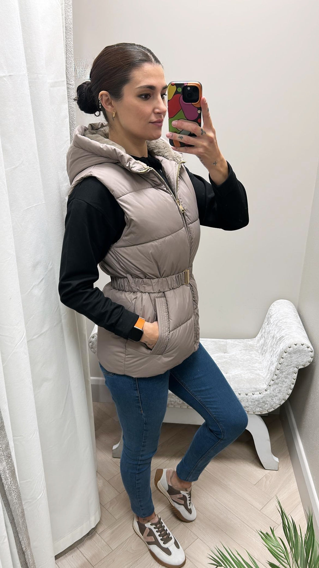 Titi beige gilet