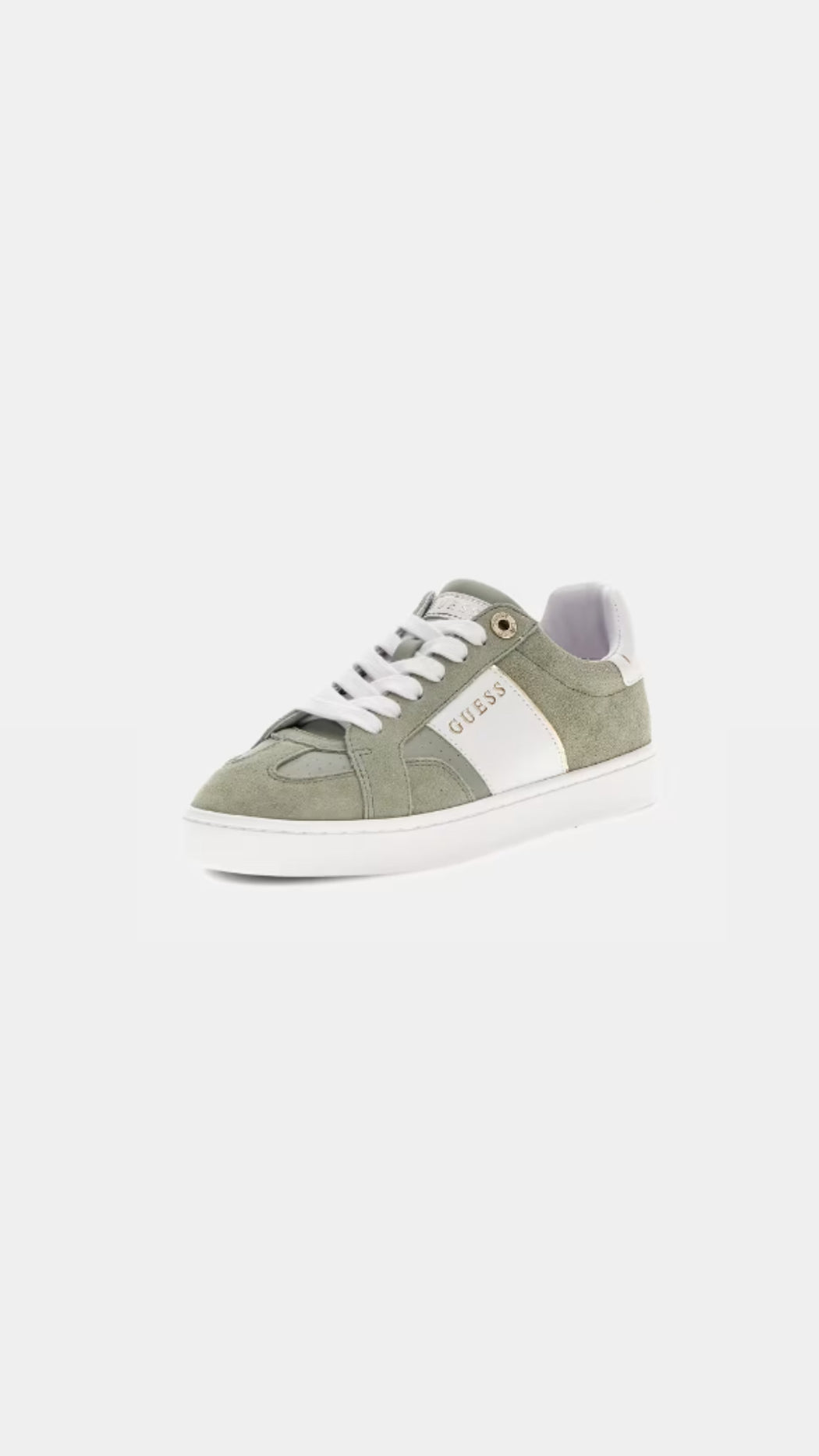 Guess green trainers FLJRO6SUe12