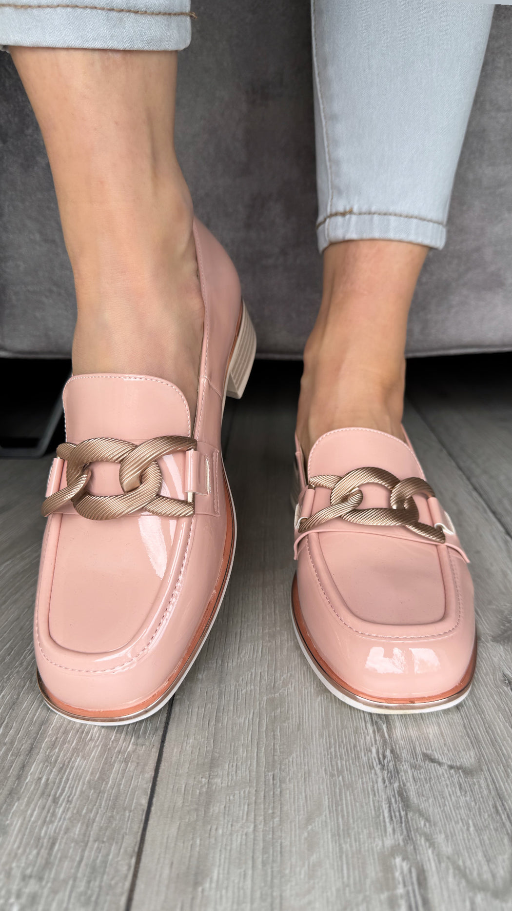 Thames Est Soft Pink Loafer.
