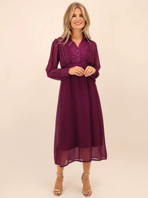 Plum kimi dress