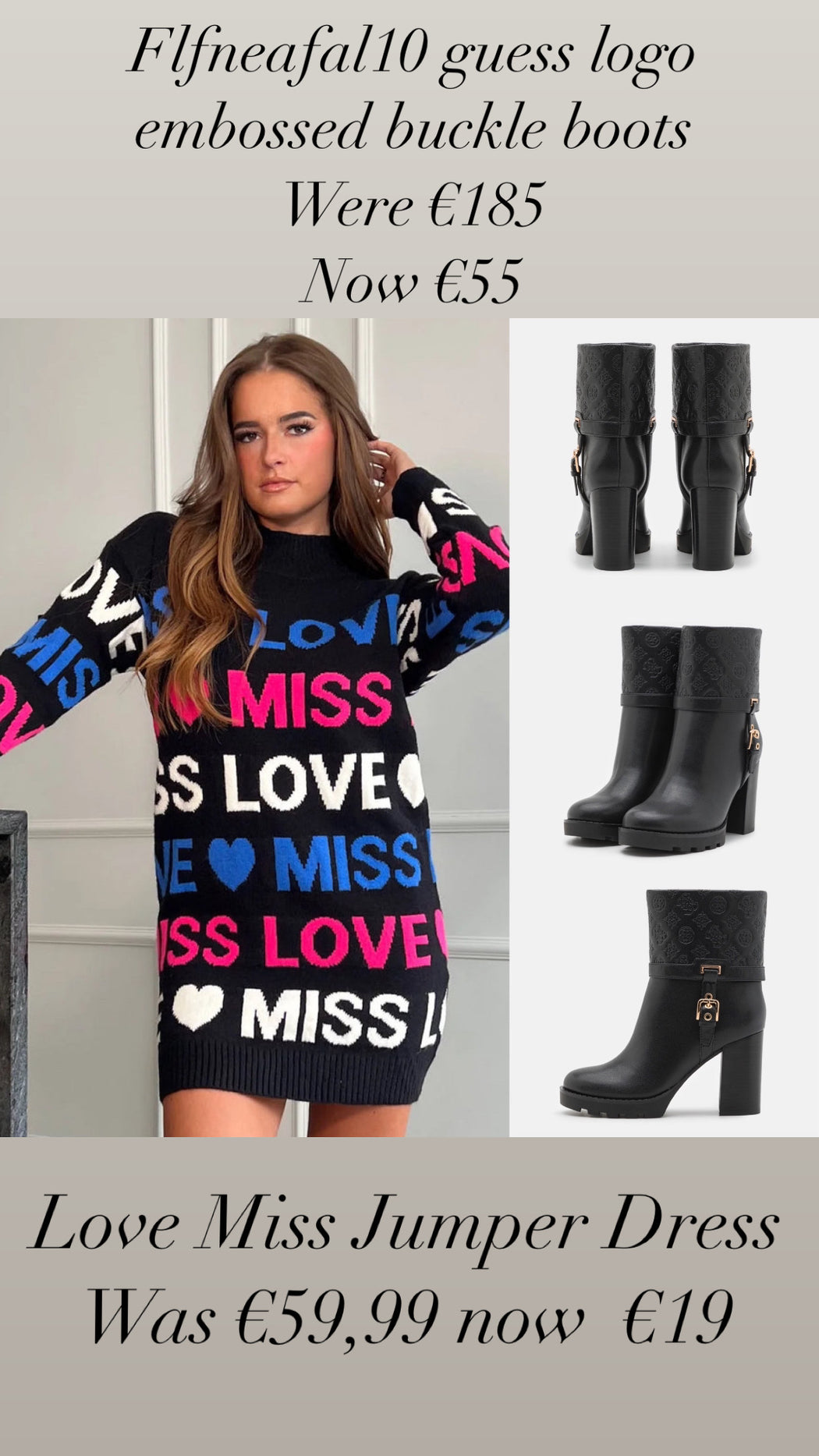 Love Miss Jumper Dress