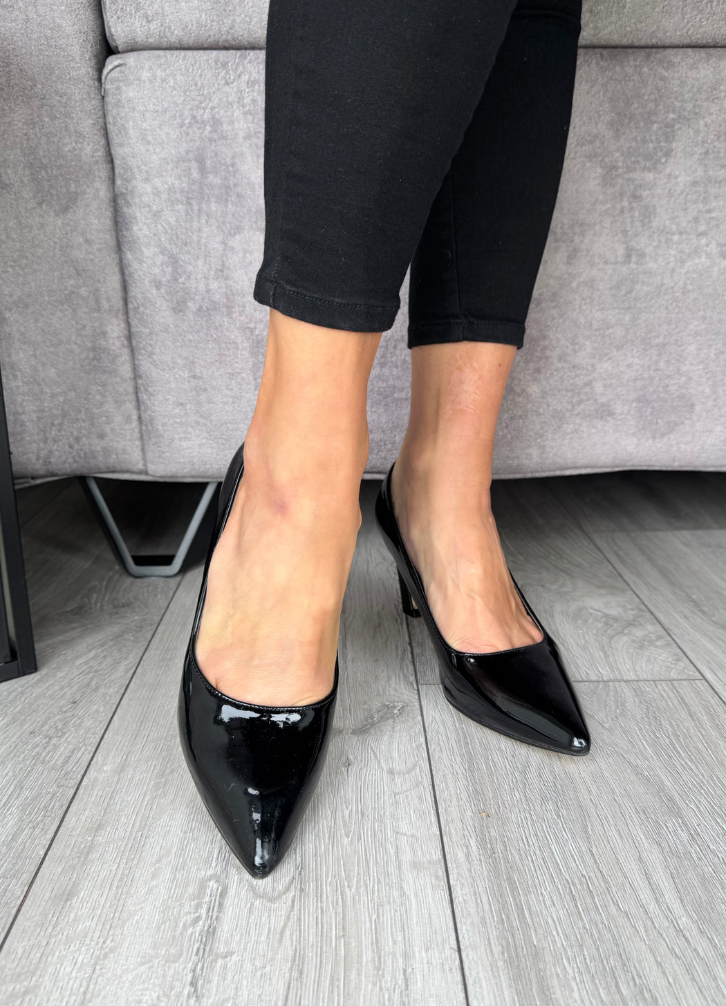 Bamburgh schwarz heel