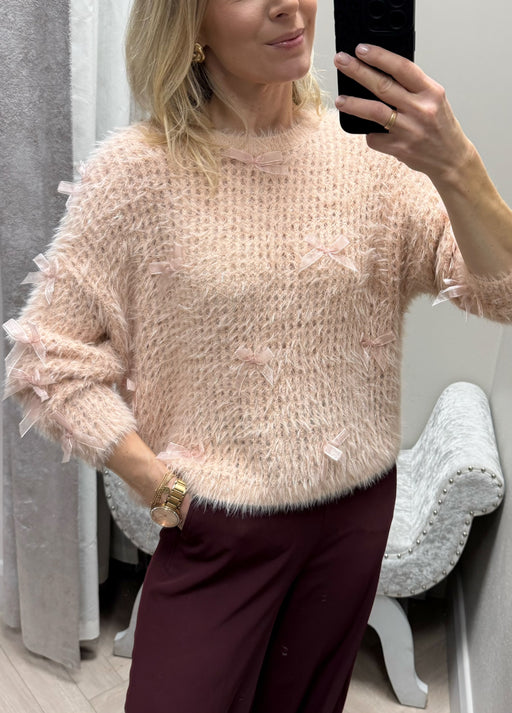 Guess blush hinata lurex knit