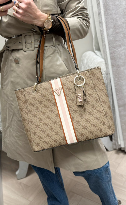 Guess latte logo noelle shoulder bag SS787925