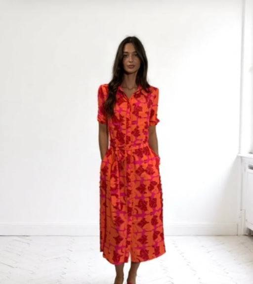 Callisto print Midi dress