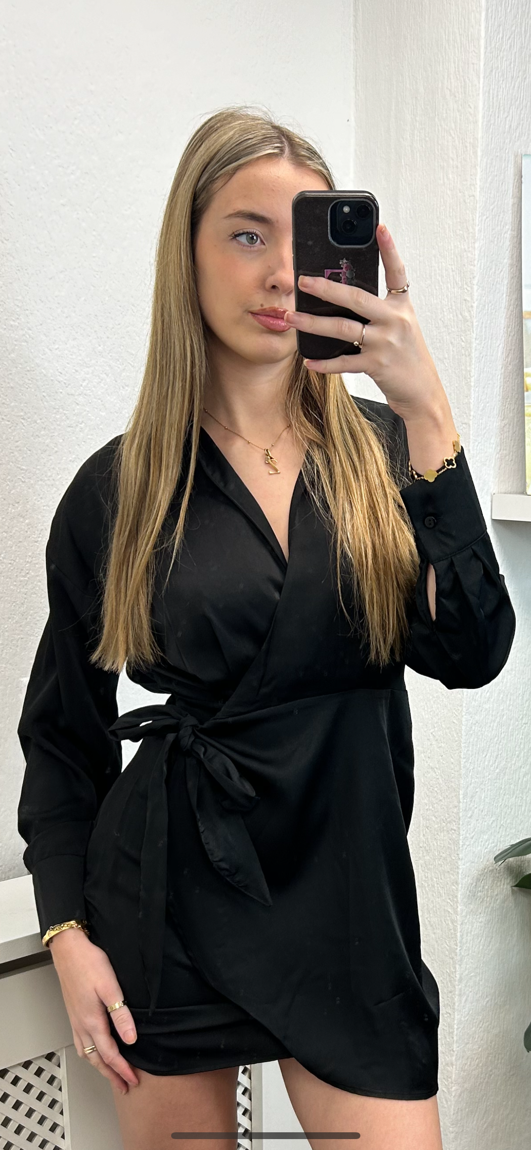 Compostela black dress
