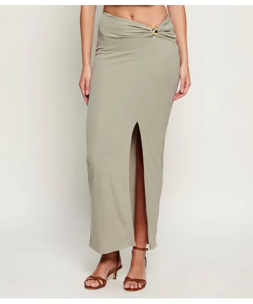 Guess green skirt w6gd15k2936- G8CJ