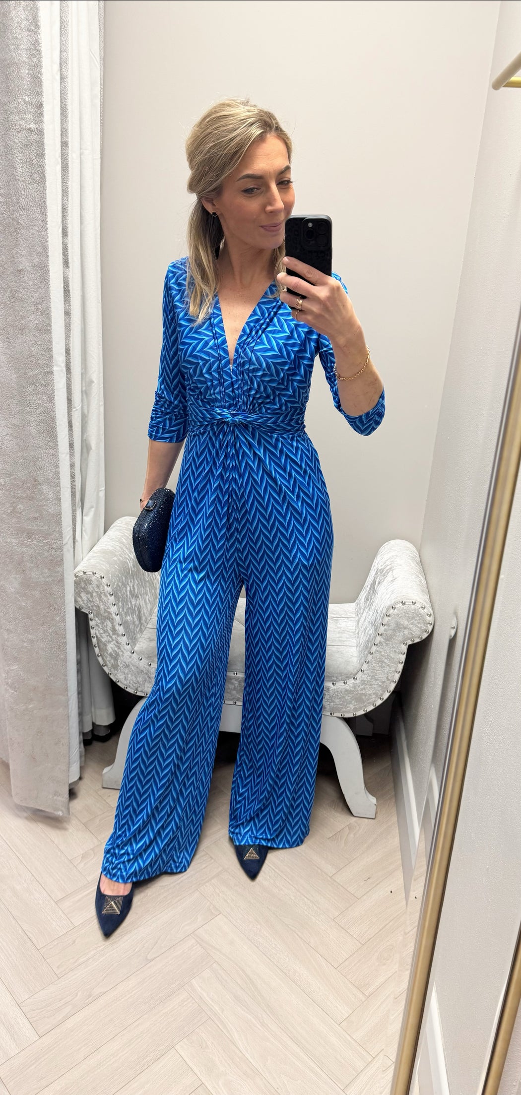 BLUE PRINT SOPHIA JUMPSUIT