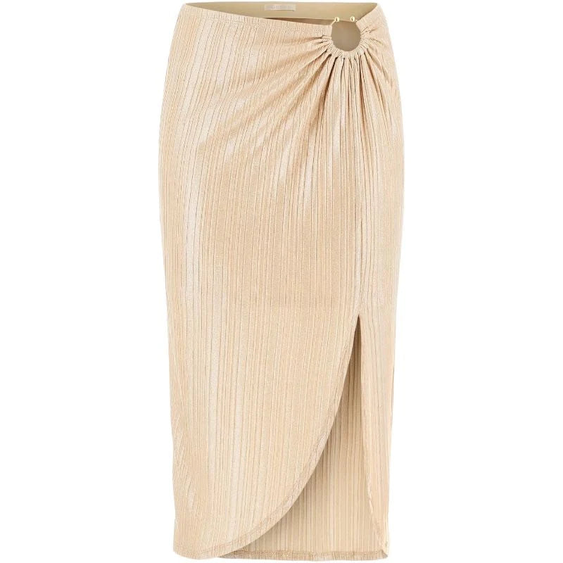 W4GD73KBYZ0 Guess Cristina midi skirt