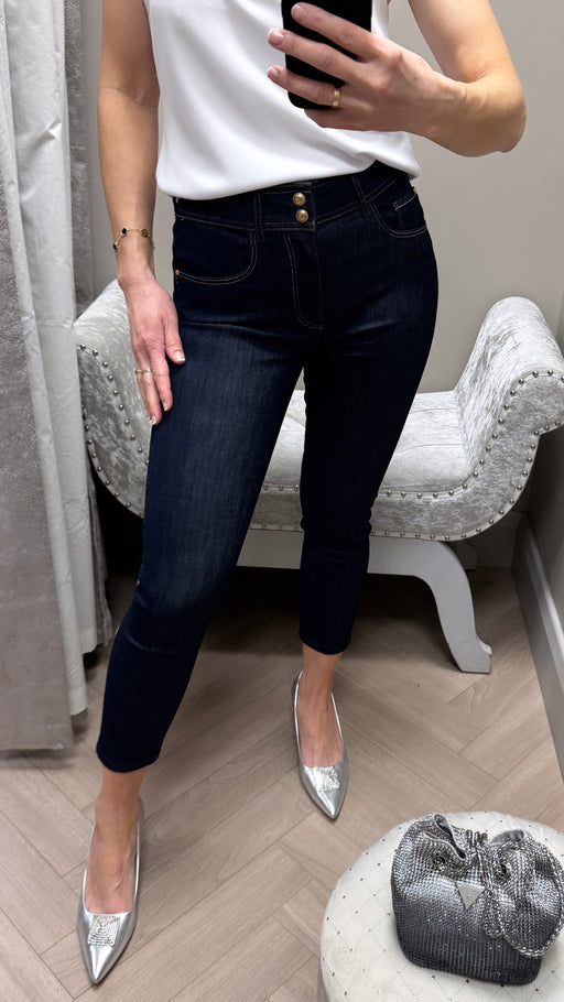 Guess shape up Capri skinny jeans W5GA80D5B43