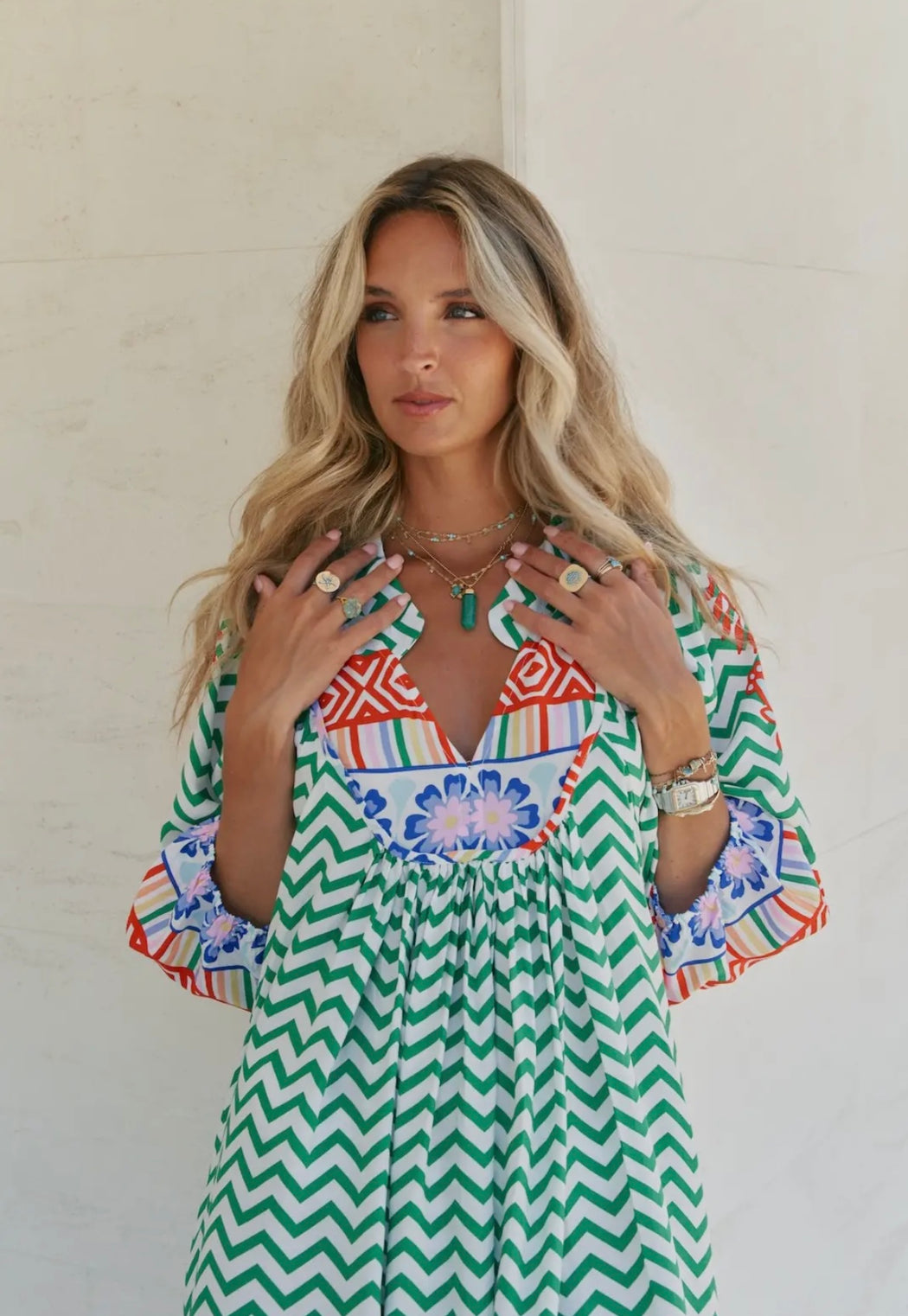 Ziggy print bohame mini