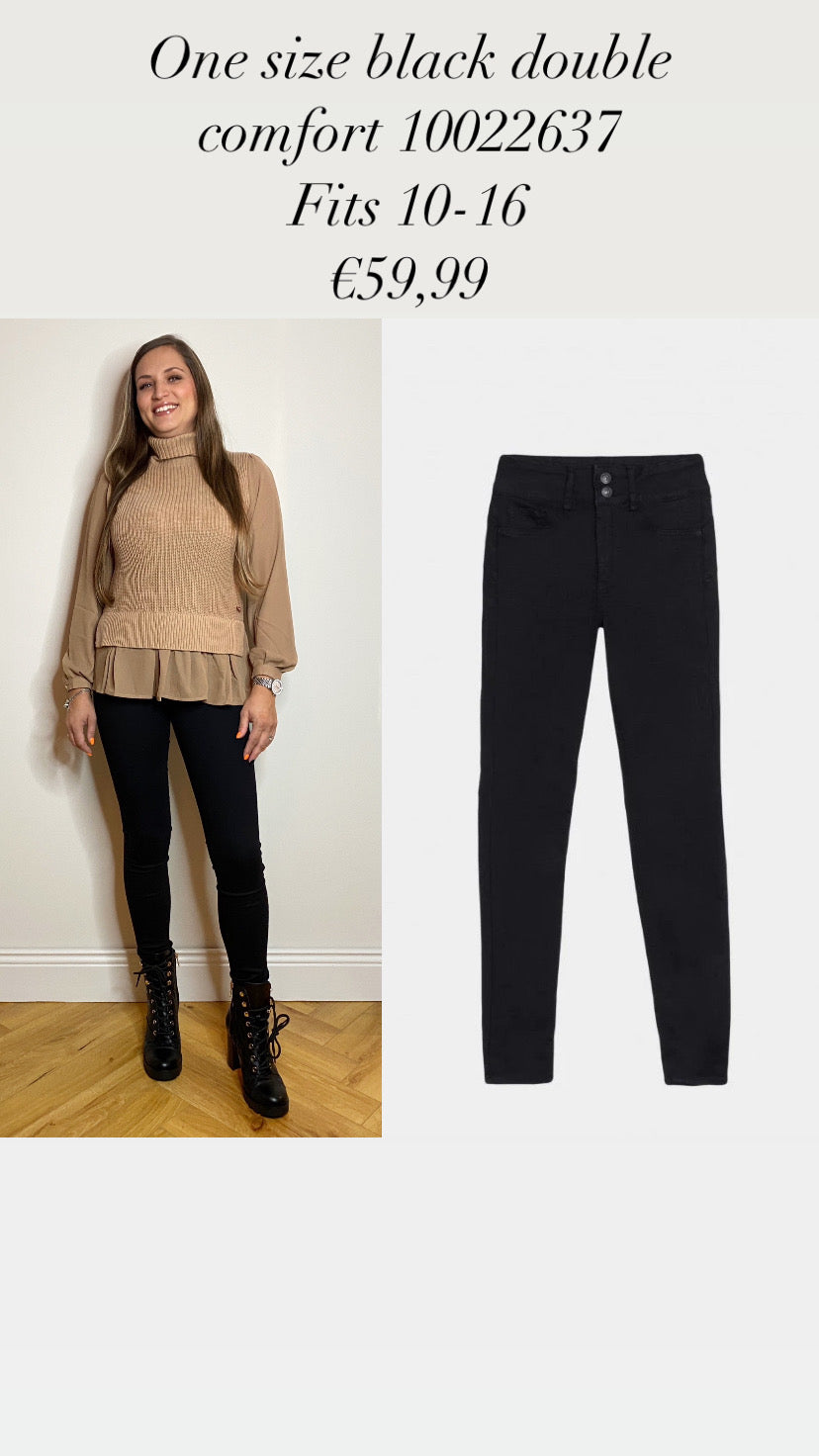 One size black double comfort 10022637