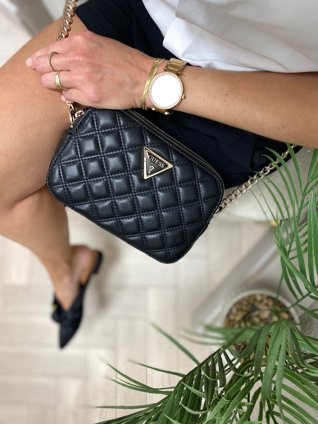 Giully quilted mini crossbody QG874814