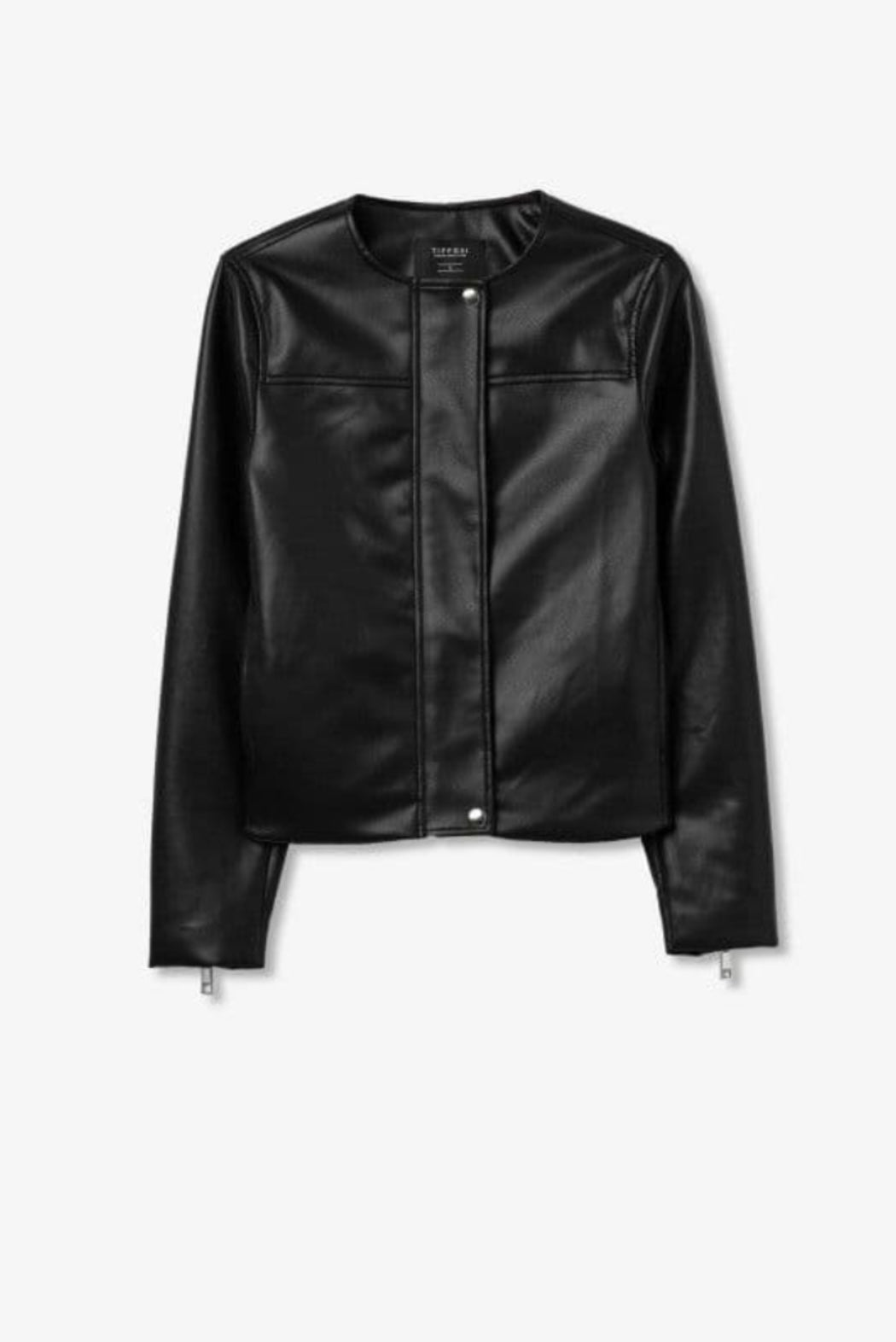Tukker black biker jacket