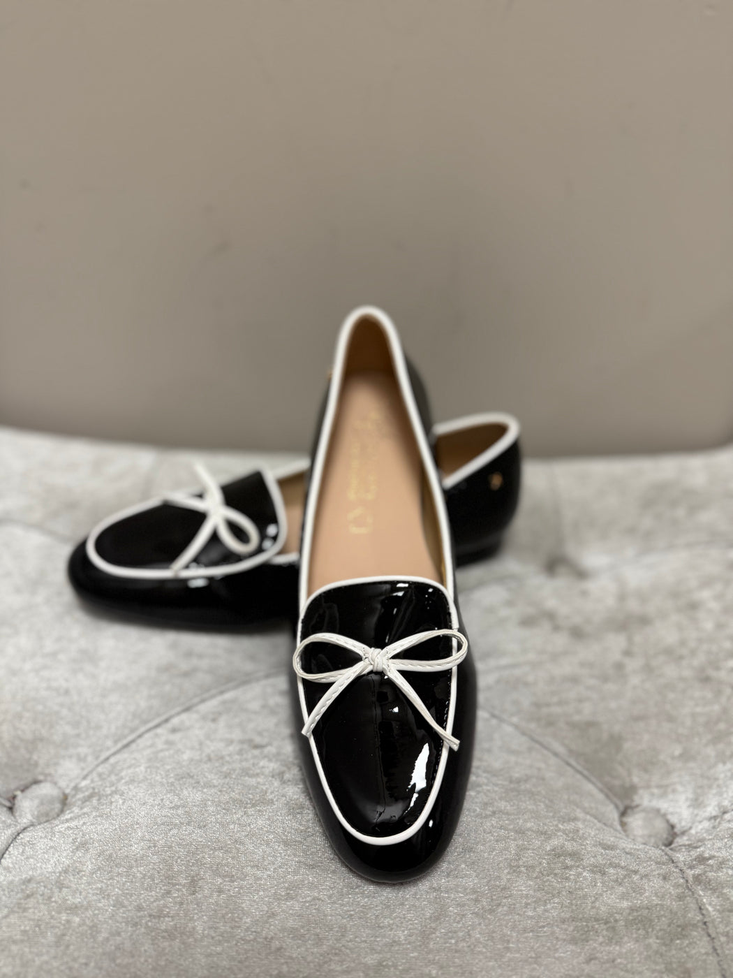 Flitton schwarz shine loafer