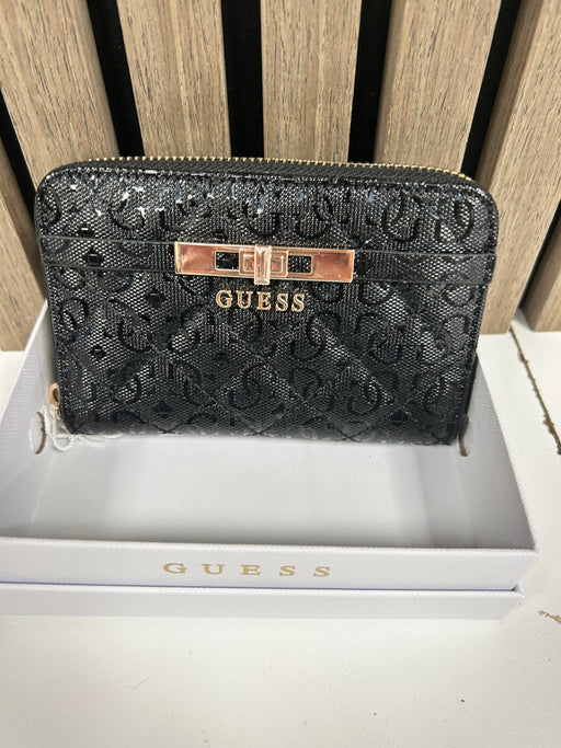 Guess Black IDRA Wallet. GG8157140