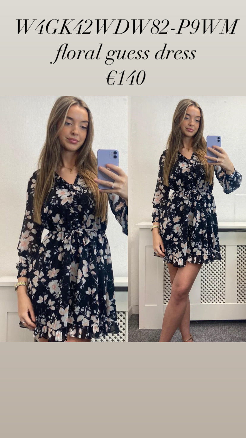 W4GK42WDW82-P9WM floral guess dress