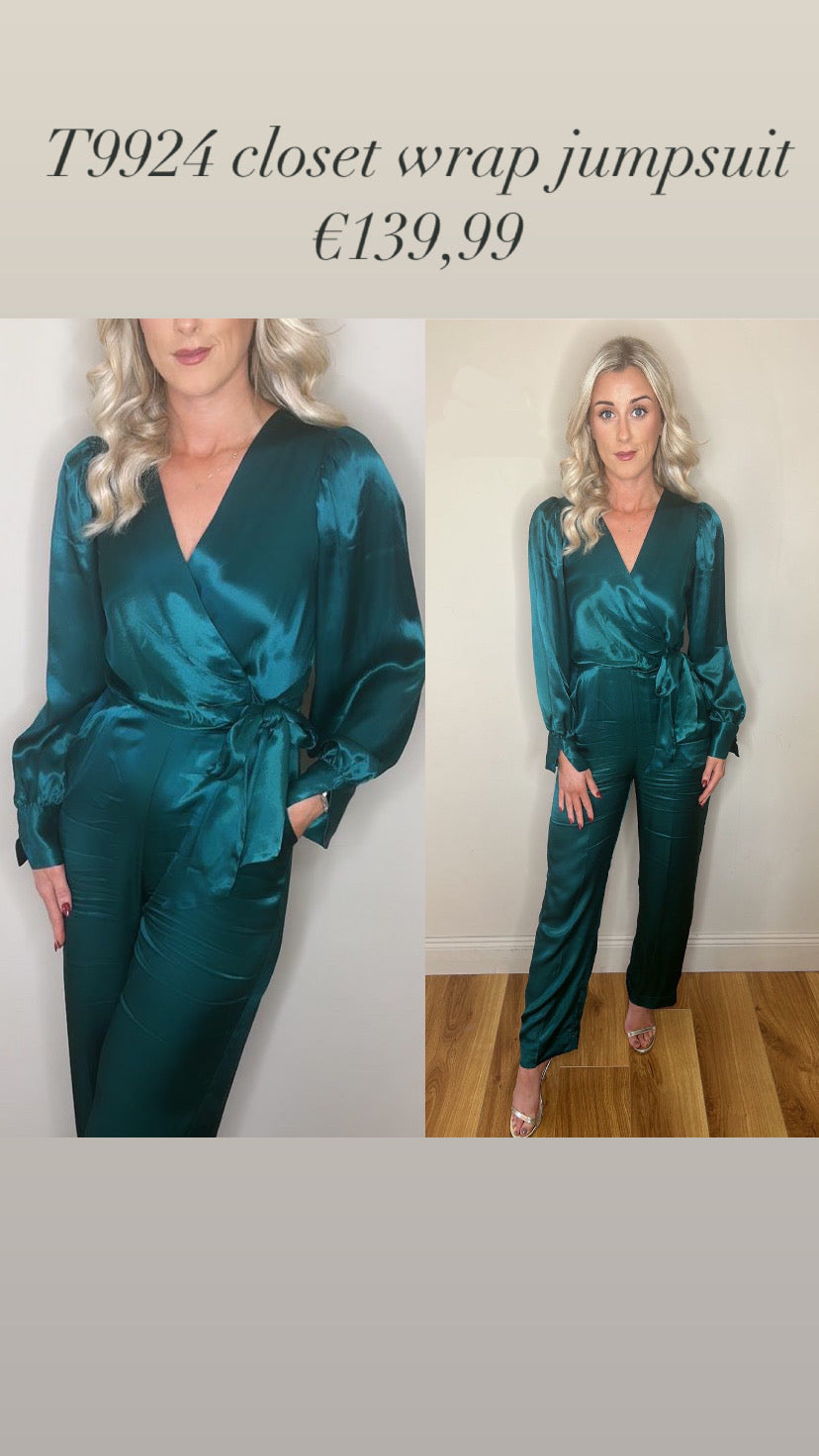 T9924 closet wrap jumpsuit