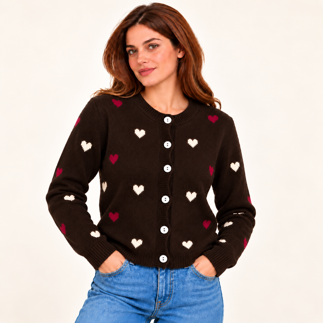 Helen brown heart Cardi