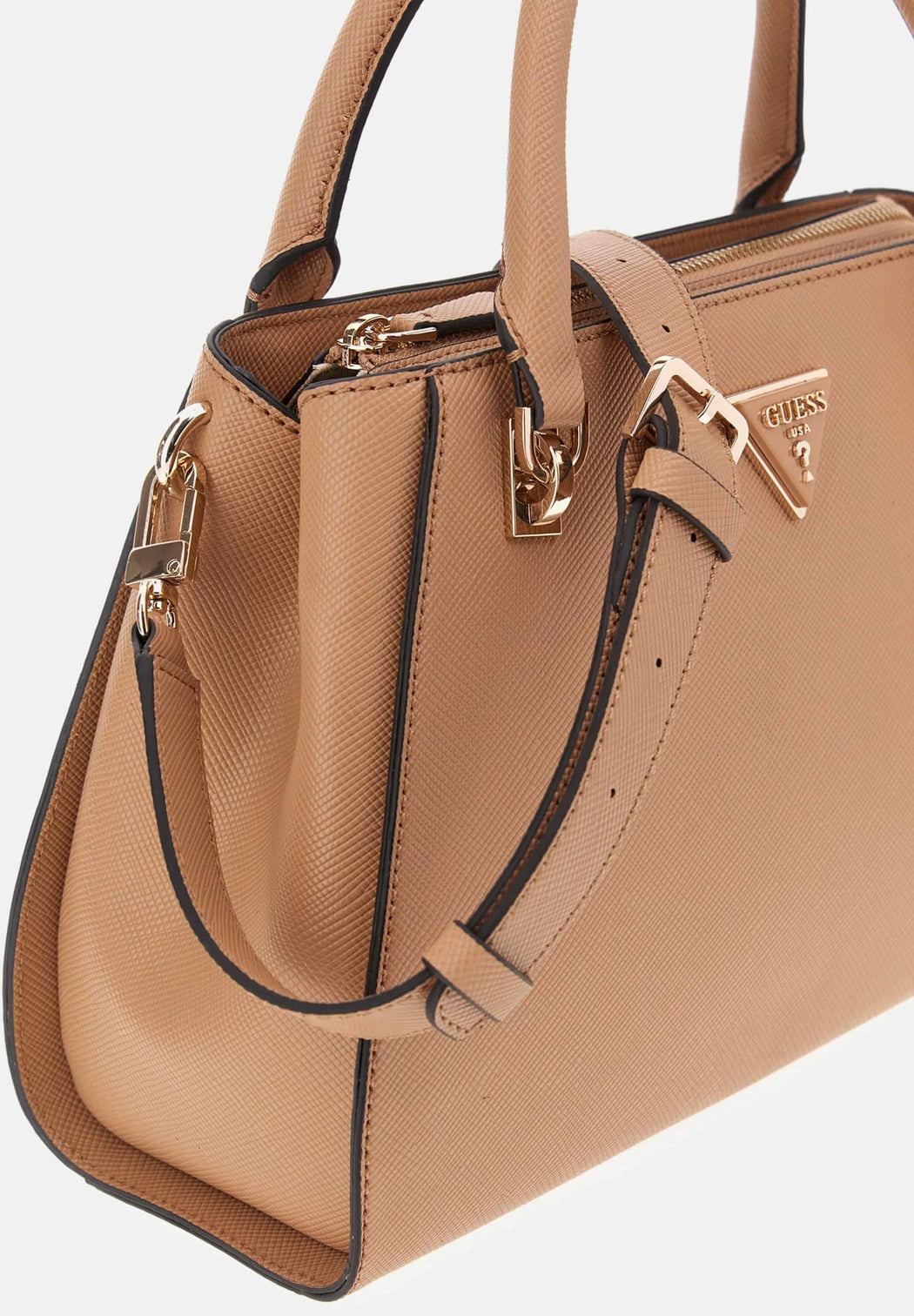 Guess beige noelle satchel bag ZG787907