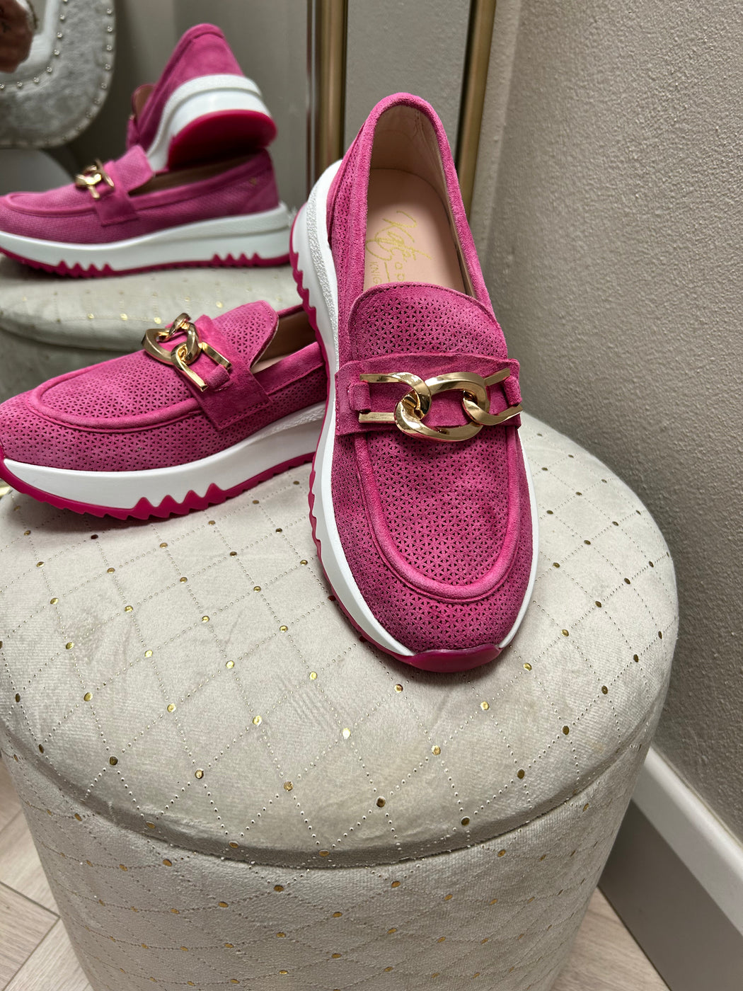 Sawston Magenta Loafer