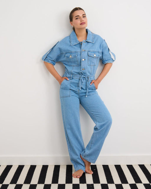 Suri denim jumpsuit