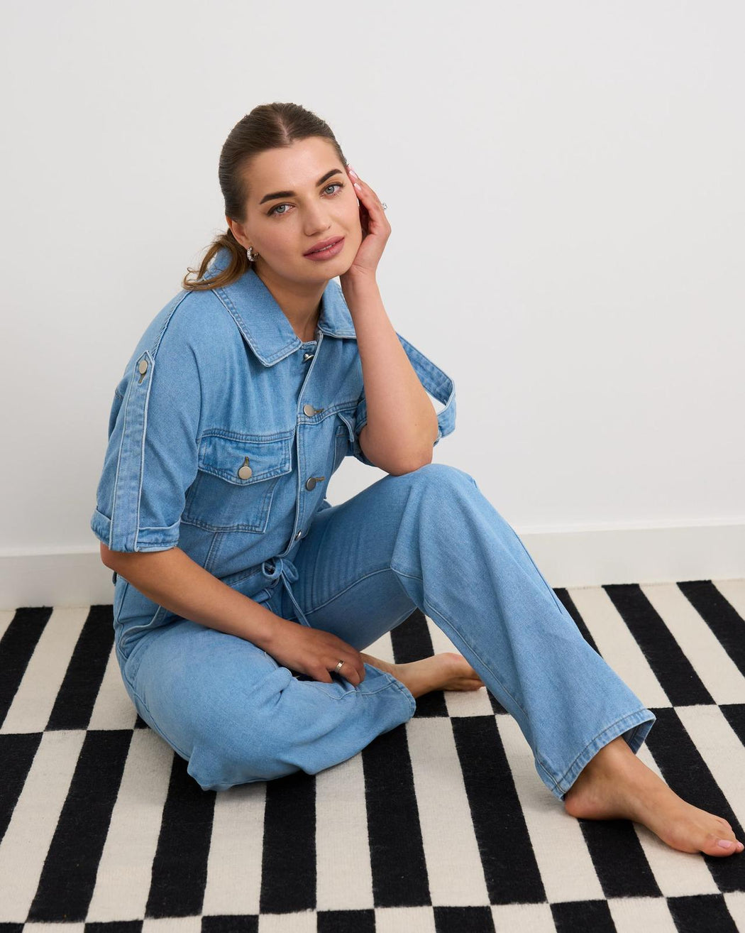 Suri denim jumpsuit