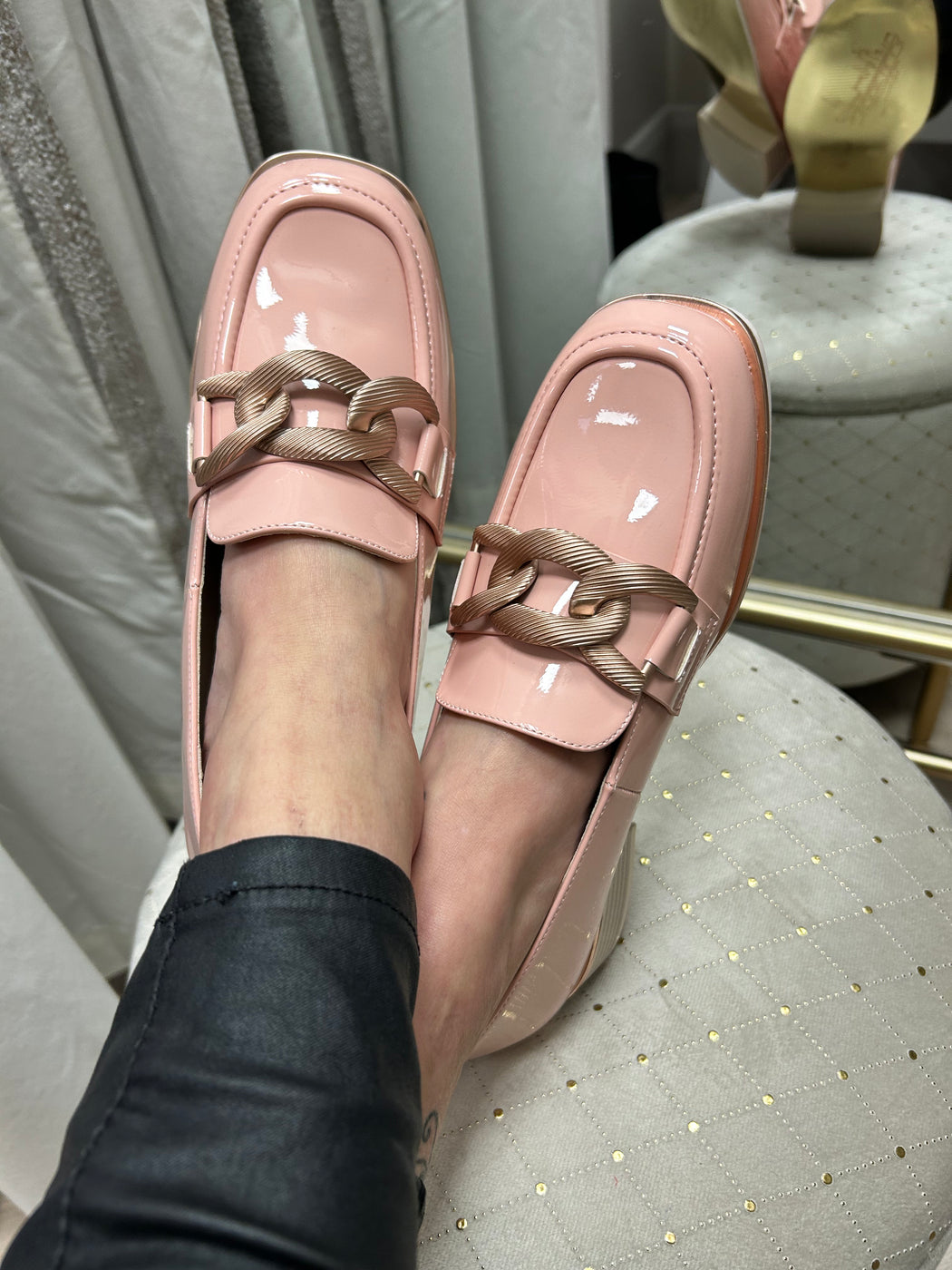 Thames Est Soft Pink Loafer.