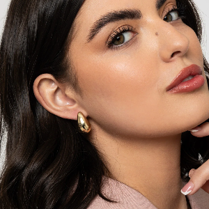 WILLA TEARDROP HOOPS T82EJO