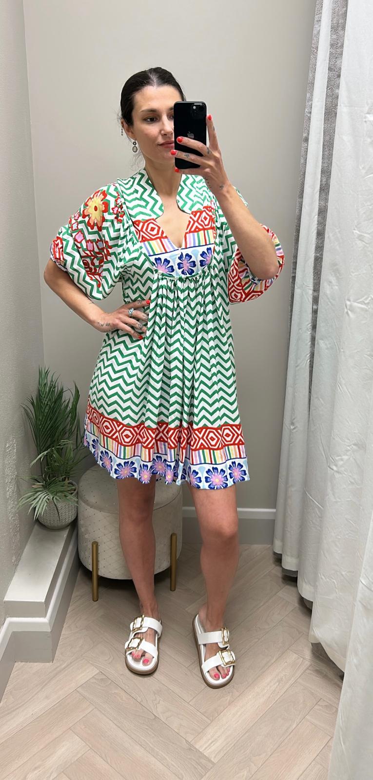 Ziggy print bohame mini