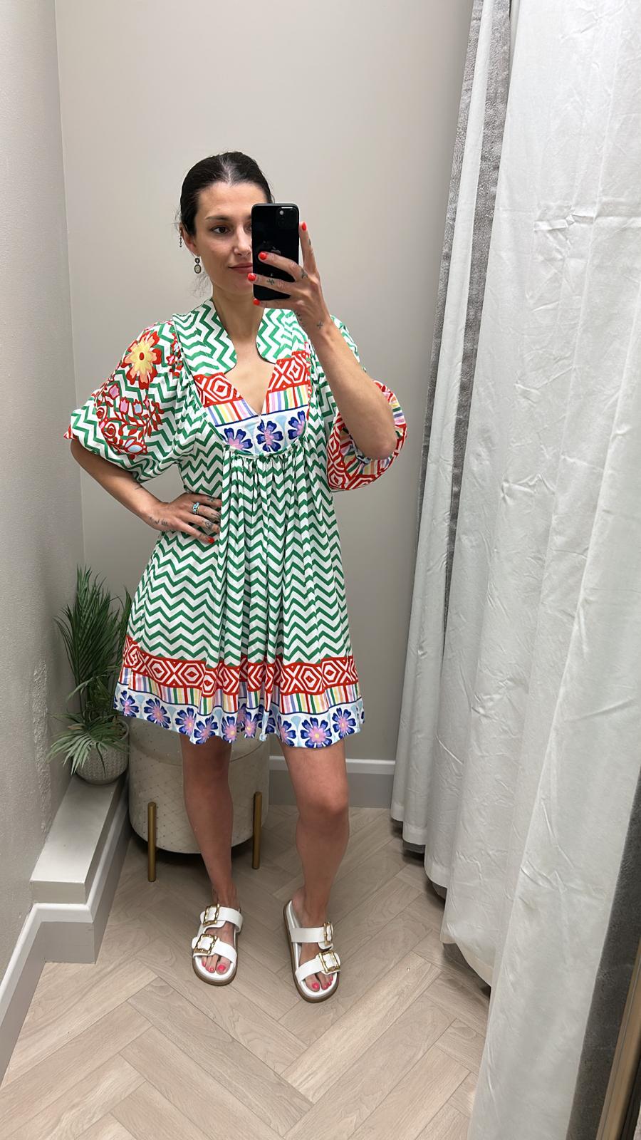 Ziggy print bohame mini