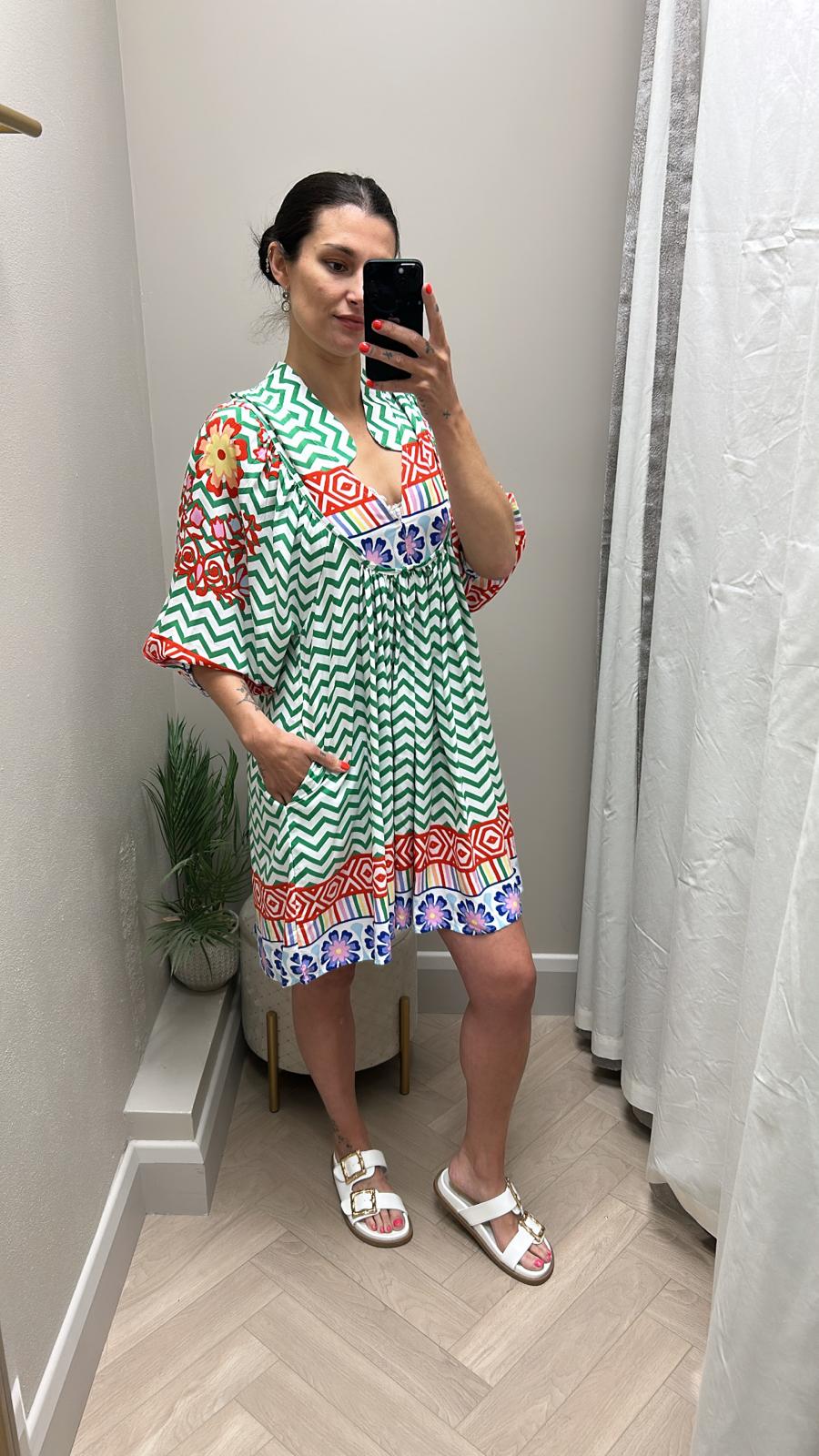 Ziggy print bohame mini