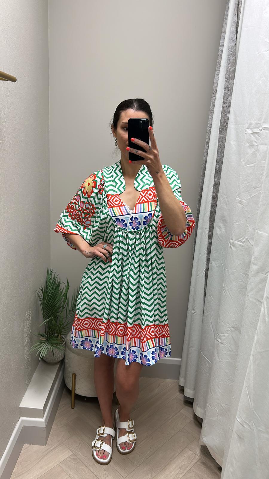 Ziggy print bohame mini