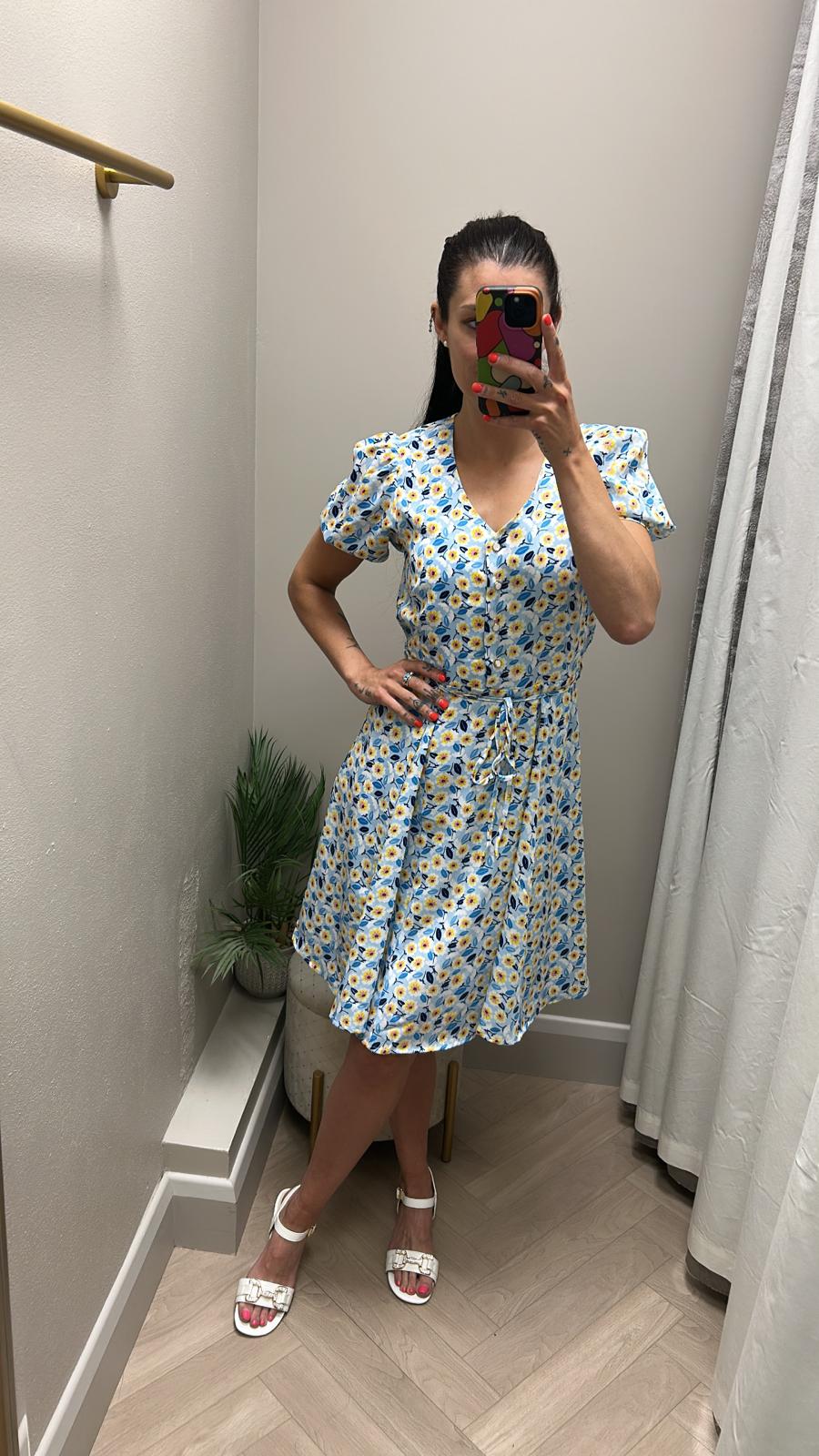 Gemma Dress Blue
