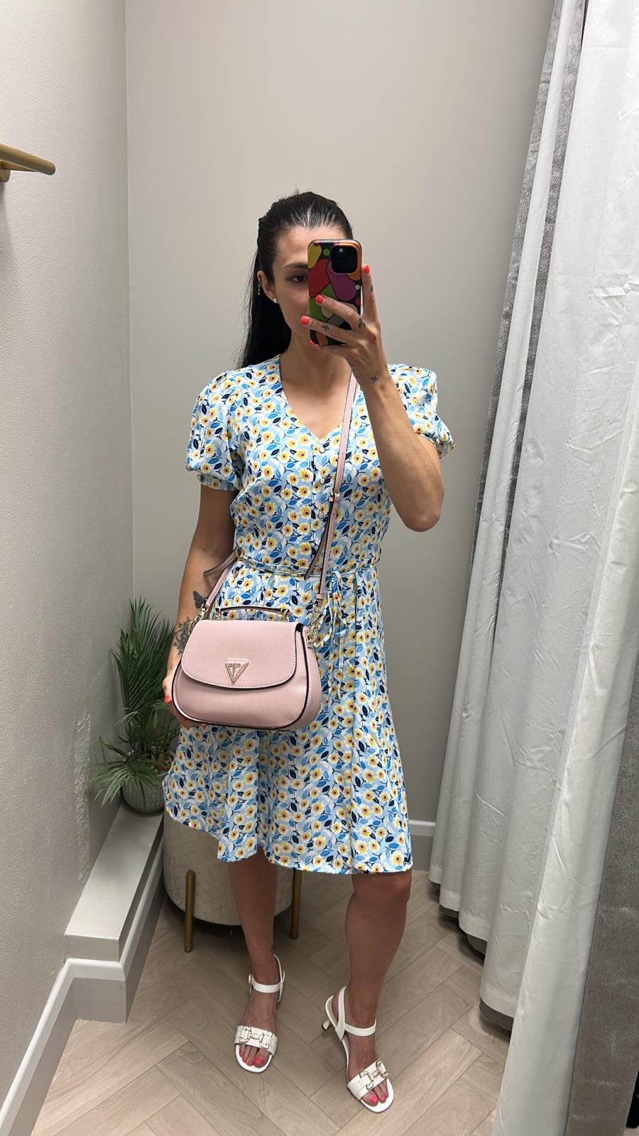Gemma Dress Blue