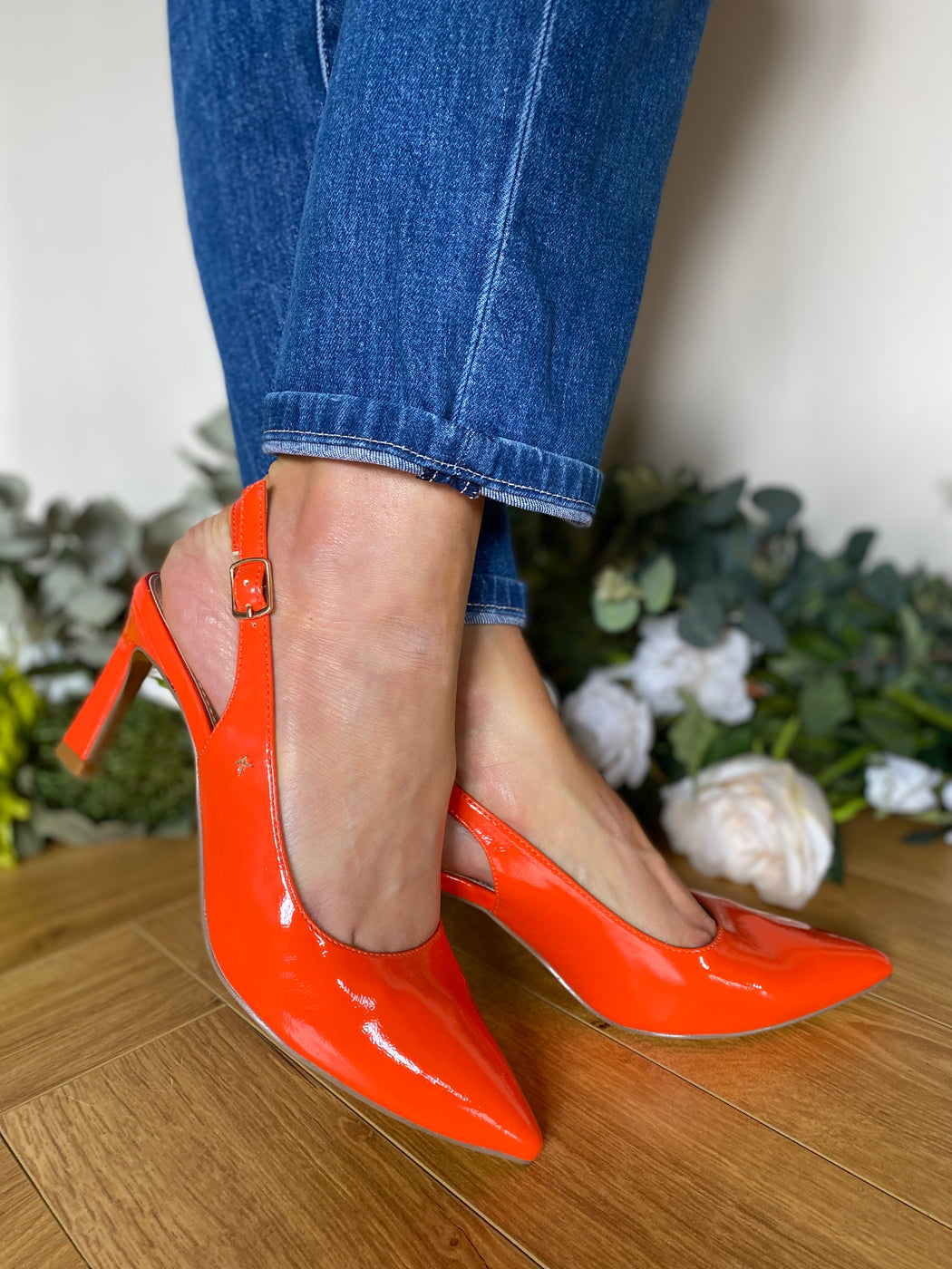 Mango Inverness heels
