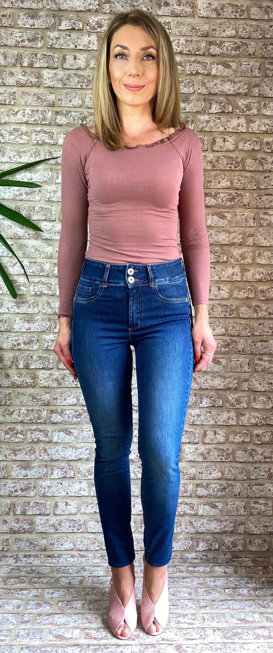 One size blue denim double comfort 10022622