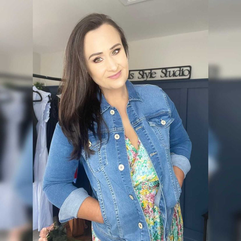 Trudy blue denim jacket