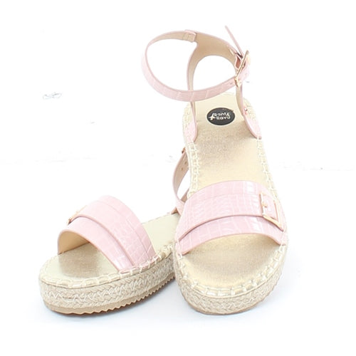 Pink camelia sandle