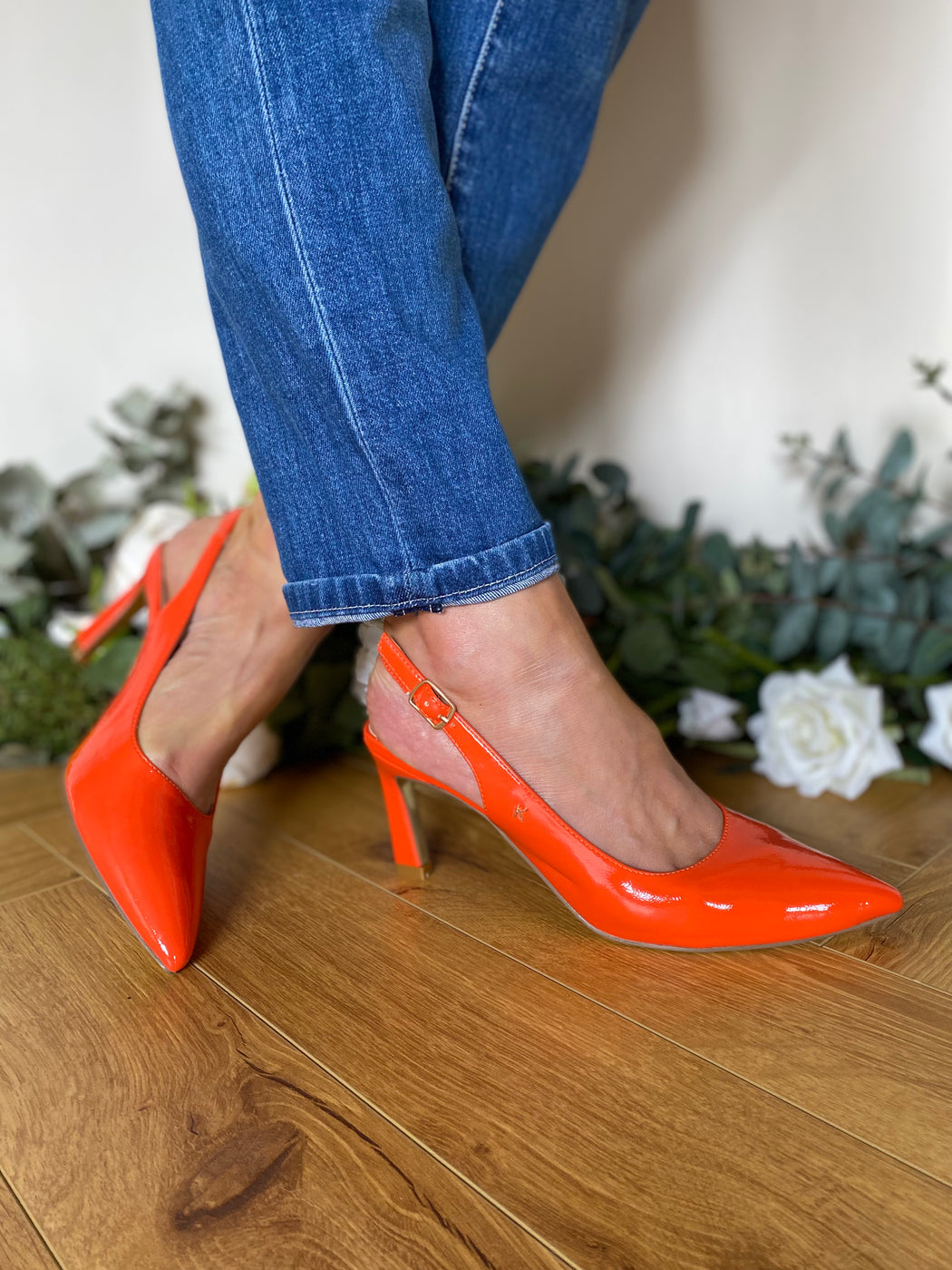 Mango Inverness heels